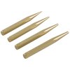 Grace USA Starter Punch Set innehåller 4 precisionstillverkade, icke-marring flathead-punches i mässing för exakt drift av sikten och drivning av stift.