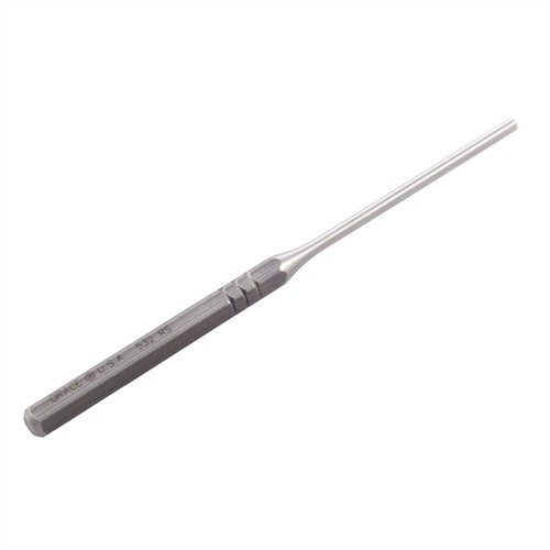 Grace USA Steel Roll Pin Punch Set erbjuder hållbara, värmehärdade kolstålspunchar med knurled handtag för säkerhet och precision vid borttagning och installation av rollpinnar.