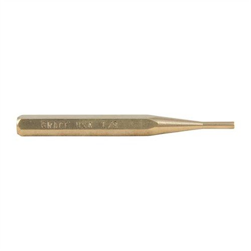 Grace USA Brass Punch Set erbjuder hållbara, icke-märkande verktyg i premiumbrass för precisionsarbete med åtta storlekar för olika tillämpningar.