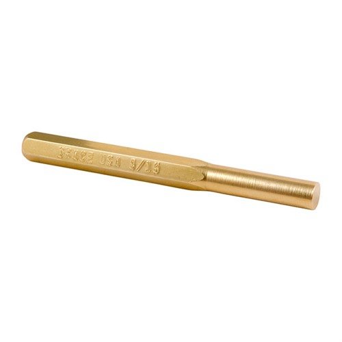 Grace USA Brass Punch Set erbjuder precision och hållbarhet med 8 icke-märkande mässingsstansar, perfekta för känsliga uppgifter inom vapensmidning.