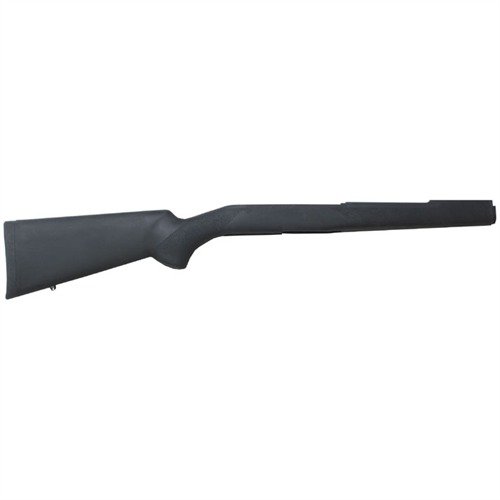 HOGUE RUGER MINI-14 STOCK SPORTER erbjuder överlägsen hantering och komfort med en lättviktsdesign, gummerad yta och snabb siktanslutning för bästa skytte.
