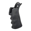 HOGUE AR-15 överformad beavertail grepp erbjuder ergonomiska fingergropar, Cobblestone ™ textur för halkfrihet och stöd för handen, perfekt för din utrustning.