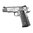 HOGUE 1911 GOVT MAGRIP KIT-FLAT MAINSPRING-CHAINLINK-G10 BLK/GRY