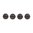 HOGUE SLOTTED GRIP SCREWS, BLUE, FITS BERETTA/TAURUS