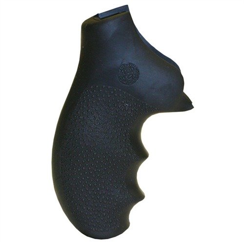 MONOGRIPS från HOGUE erbjuder en ergonomisk och stabil gummigrep för Ruger SP101, med ett design som minskar rekyl och förhindrar halkning.