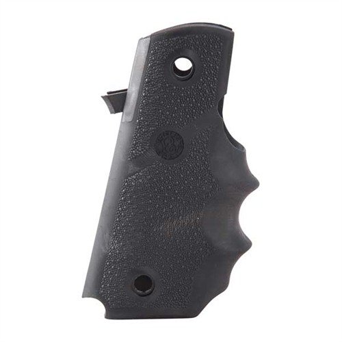 HOGUE:s handfyllda grips i gummi och trä absorberar rekyl, ger bättre grepp med fingergrooves och har en halkfri yta för optimal kontroll.