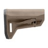 MOE SL-M Carbine Stock är en lätt och kompakt mil-spec kolv med icke-glidande gummibakdel, ambidextrous justeringsspak och M-LOK QD slingfäste.