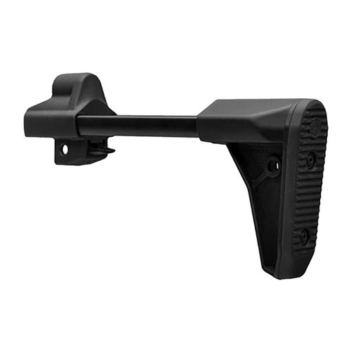 Magpul SL Stock för HK94/MP5 är hållbar, lätt och hopfällbar, med ergonomisk justering och QD Sling Mount för mångsidig användning.