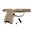 WILSON COMBAT GRIP MODULE, WCP365, NO MANUAL SAFETY, TAN