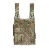 LV-119 OVERT Rear Plate Bag erbjuder en skalbar väst med Recovery Handle, minimal MOLLE, kabelruttning och anpassningsbar cummerbund för högprofilsoperationer.