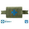 Micro Trauma Kit NOW! är en kompakt och lättanvänd traumakitt för EDC, designad för att snabbt ge livräddande förnödenheter med enhandsgrepp.