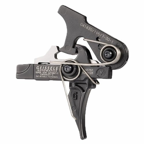 SSA-E X™ med Lightning Bow® erbjuder överlägsen avtryckarkontroll med en smidig tvåstegsdesign, perfekt för precision och tillförlitlighet i AR15/AR10.