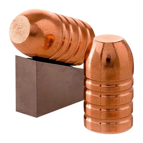 DANGEROUS GAME 400 kaliber kulor erbjuder djup penetration och hög hållfasthet med solid koppardesign, perfekt för jakt med 10mm Auto.