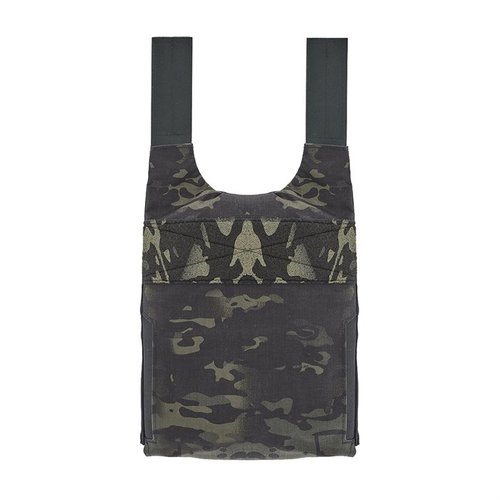LV/119 Rear Covert Plate Bag erbjuder en låg profil med inbyggd cummerbund, perfekt för att bära SAPI-plattor diskret och effektivt.