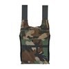 LV-119 OVERT Rear Plate Bag erbjuder en skalbar väst med Recovery Handle, kommunikationskabelrouting och anpassningsbar cummerbund för olika miljöer.