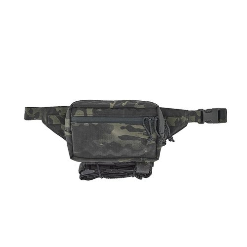 Fanny SACK POUCH MK3 erbjuder snabb åtkomst till utrustning, justerbara elastiska slingor, och en säker design för att bära vapen och tillbehör bekvämt.