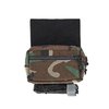 SACK POUCH MK3 är en mångsidig taktisk fanny pack med halvmåttad dragkedja, justerbara elastiska slingor och Velcro-insatser för optimal utrustningstillgång.