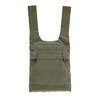 LV-119 O V E R T Front Plate Bag erbjuder anpassningsbarhet med MOLLE-fält, PTT-stöd och kommunikationskabelrouting för högprofilsoperationer.