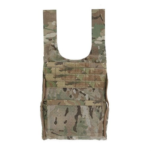 OTB OVERT Rear Plate Bag erbjuder en skalbar och vattentålig design med hydrophobiskt nät, MOLLE-webbing och integrationsmöjligheter för PFD och kommunikation.
