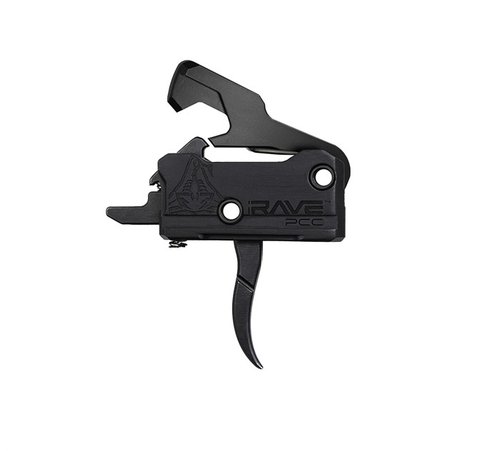 RISE Armament Rave PCC Trigger erbjuder pålitlighet och prestanda för din PCC med en förbättrad hammare och anti-walk pins för ökad stabilitet.