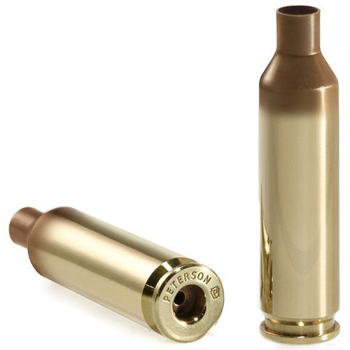 .300 PRC BRASS från Peterson Cartridge erbjuder hög precision och prestanda med sin .532” huvuddiameter och 30-graders axel, perfekt för jakt och tävling.