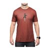 MAGPUL HULA GIRL CVC T-SHIRT SM REDROCK HEATHER