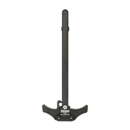 Next Level Armament NLX556 AR-15 Ambi Charging Handle-Economy erbjuder ett aggressivt grepp och är tillverkad av 7075 aluminium, nu till ett lägre pris.