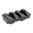 MIDWEST INDUSTRIES 3 SLOT POLYMER M-LOK RAIL SECTION