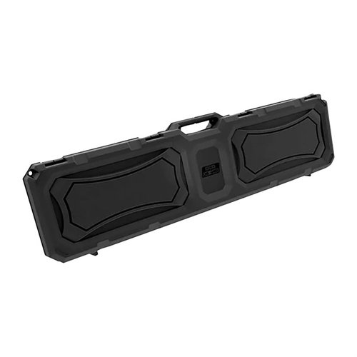 Skydda dina gevär med MTM:s DOUBLE SCOPED RIFLE CASE! 🛡️ Rymmer upp till två gevär med kikarsikte i en robust design.