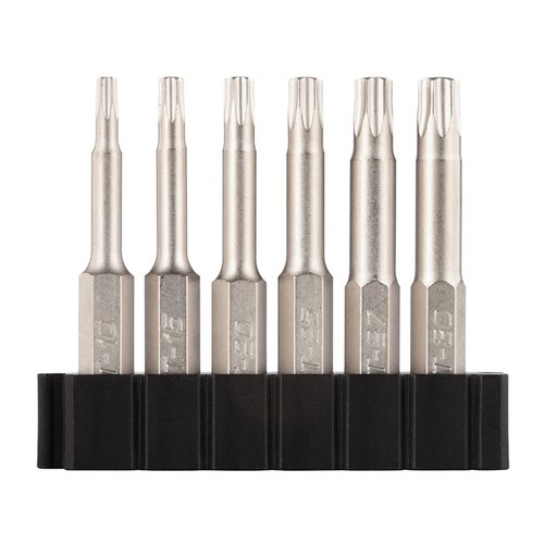 Utöka din Fix It Sticks Kit med dessa 2" bits i olika storlekar, inklusive Torx, Philips och hex, för att möta alla dina behov av skruvverktyg.