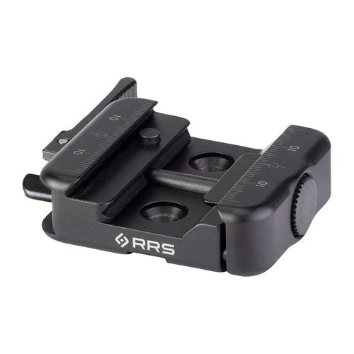 SC-ARC BIPOD CLAMP erbjuder snabb frigöring från Picatinny och ARCA/RRS Dovetail rails, med R-Lock system för säkerhet och ergonomi.