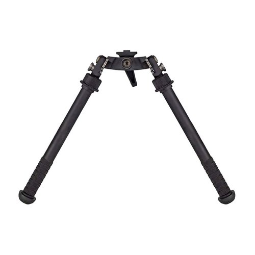 GEN2 CANT AND LOC (CAL) BT69-NC Atlas Bipod är tillverkad av hållbart aluminium, utan klämma, med en stabil design för precisionsskytte och enkel montering.