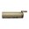 MODTAC SUPPRESSOR SHIELD W/U-RAC 7"X2" COYOTE TAN W/TAN HARDWARE