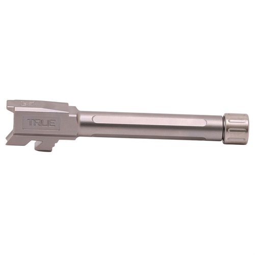 THREADED BARREL FÖR GLOCK® 48 med 4,68" längd, enkel installation, ökad noggrannhet, 416R rostfritt stål och Viton O-ring skydd för bästa prestanda.
