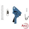 Apex Flat-Faced Action Enhancement Kit förbättrar S&W SDVE med en platt polymertrigger som ger en smidigare och lättare avtryck med förbättrad reset.