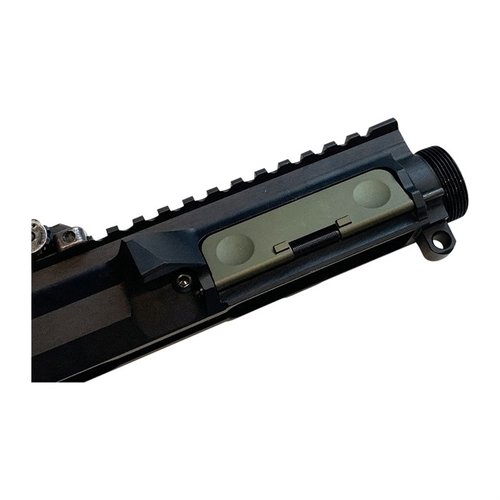 Ejection Port Cover med tvillingdimple, tillverkad av 7075 aluminium, erbjuder förbättrad fingeråtkomst och taktil feedback, kompatibel med TDP-specifikationer.
