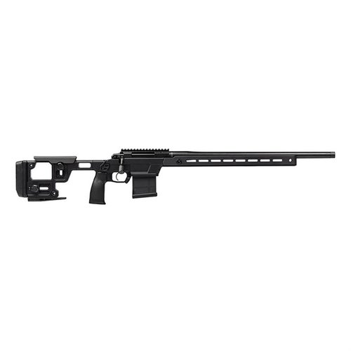 Solus Competition Rifle erbjuder överlägsen precision med Remington 700 Short Action, justerbar kolv och en sub-MOA garanti för alla precisionstillämpningar.