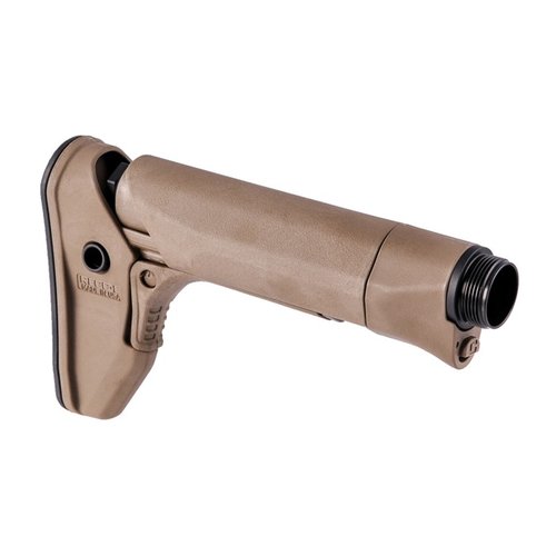 RECC·E™ Carbine Stock erbjuder konstant kindstöd, ambidextrösa QD fästen, gummibakstycke och en lättviktsdesign för AR15/M16, endast 12 oz.