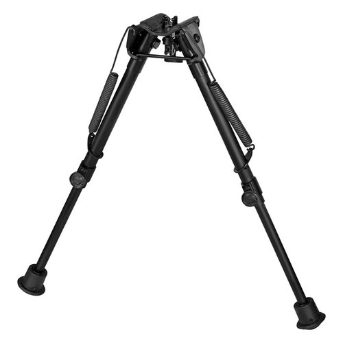 HARRIS 1A2-L2 BIPOD sträcker sig från 9" till 13", har självutjämnande ben, väger endast 12 oz och är perfekt för liggande skjutställning.