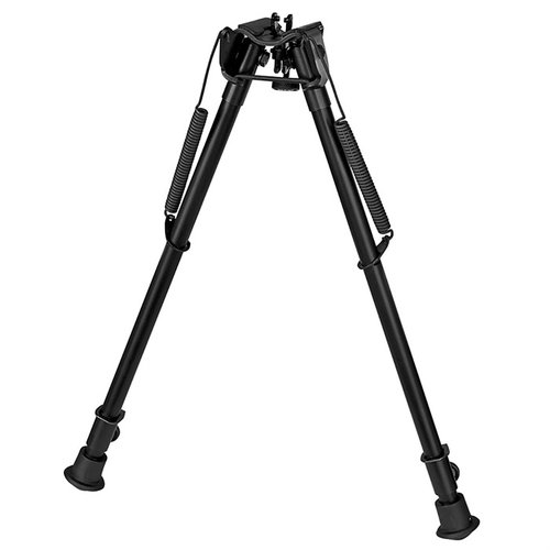 HARRIS 1A2-H BIPOD är ultralätt (15 oz) och justerbar från 13,5" till 23". Den har en solid bas, tvådelad benkonstruktion och fästs vid Sling Swivel Stud.