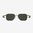 MAGPUL SANTINI GLASSES SILVER FRAME/GRAY GREEN LENS POLARIZED