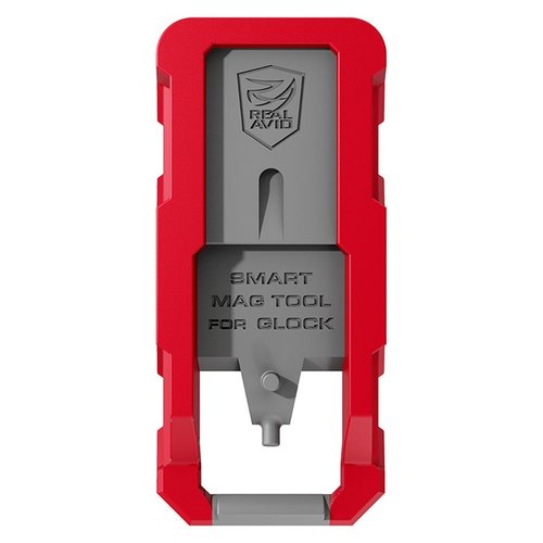 SMART MAG TOOL för GLOCK gör det enkelt att byta basplattor och demontera Glock OEM-magasin för säker rengöring utan att fjädrar flyger iväg.