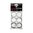 TANGO UNIFORM ECHO ZULU CASTLE NUT, 6 PIECE BULK PACK