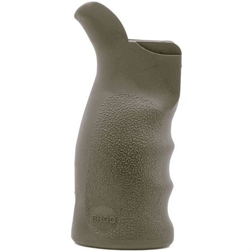 TDX-0™ är en ergonomisk greppdesign med nollvinkel och beavertail, perfekt för AR-15/AR-10 och precisionsgevär, med SUREGRIP® material för bättre kontroll.