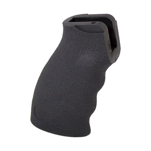 Ergo Grip FLAT TOP SUREGRIP ger en ergonomisk och halkfri greppupplevelse för AR-15/AR-308, med fingergropar och inkluderar The Gapper™ för ökad komfort.