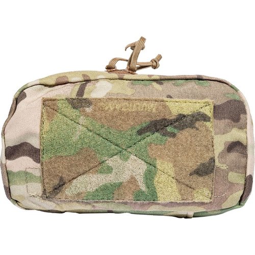 Grey Ghost Gears E&E Horizontal Pouch erbjuder smart organisering av små prylar, med fack för signaler, kartor och fästen för MALICE CLIPS®.