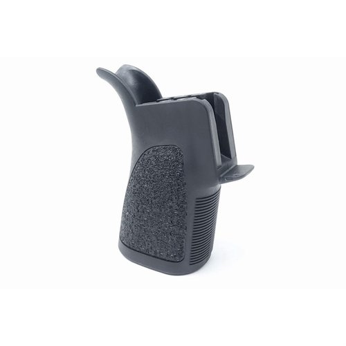 BCMGUNFIGHTER GRIP MOD-3-KD erbjuder en ergonomisk greppvinkel, låg profil och högkvalitativ konstruktion för bättre kontroll och komfort vid skytte.