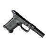 TWF Full/Compact Textured Frame erbjuder en ergonomisk design, anpassningsbara delar och kompatibilitet med Gen3 och Gen4 G17, perfekt för alla skjutbehov.