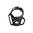 STRIKE INDUSTRIES MULTI-FUNCTION END PLATE W/ANTI-ROTATION CASTLE NUT BLACK