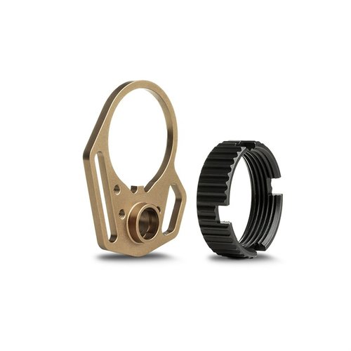 Strike Industries Ultralight Multi-Function End Plate och Anti-Rotation Castle Nut erbjuder lättviktsdesign, anti-rotation QD socket och enkel installation utan peening.